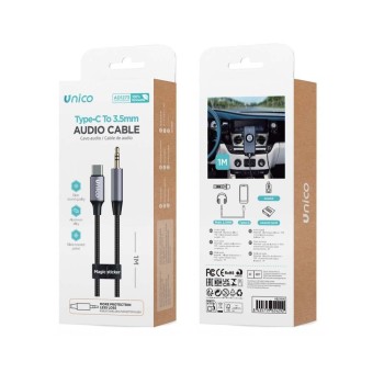 ADAPTADOR DE AUDIO TIPO-C A JACK 3.5MM