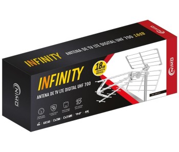 ANTENA TV LTE 4G/5G EXTERIOR 18dB INFINITY