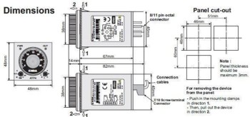 ENDA TEMPORIZADOR ANALÓGICO 24VDC ATP4-S11-LV-60