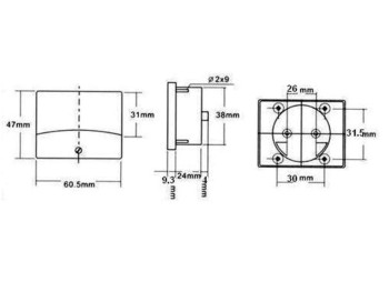 VOLTIMETRO 15V