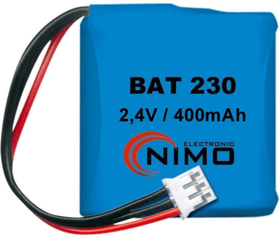 BATERIA NI-CD 2.4V 300mAh