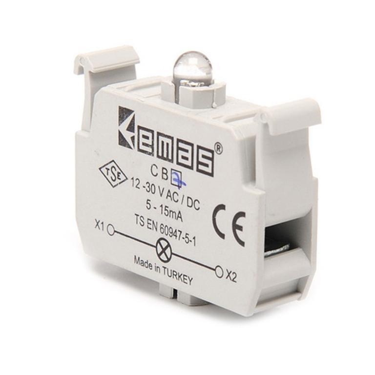 C/CAMARA LED AZUL CP/CM 12-30