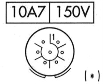 CONECTOR HEMBRA 7 PINES