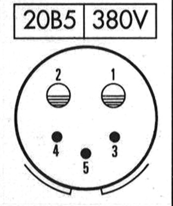 CONECTOR HEMBRA 5 PINES