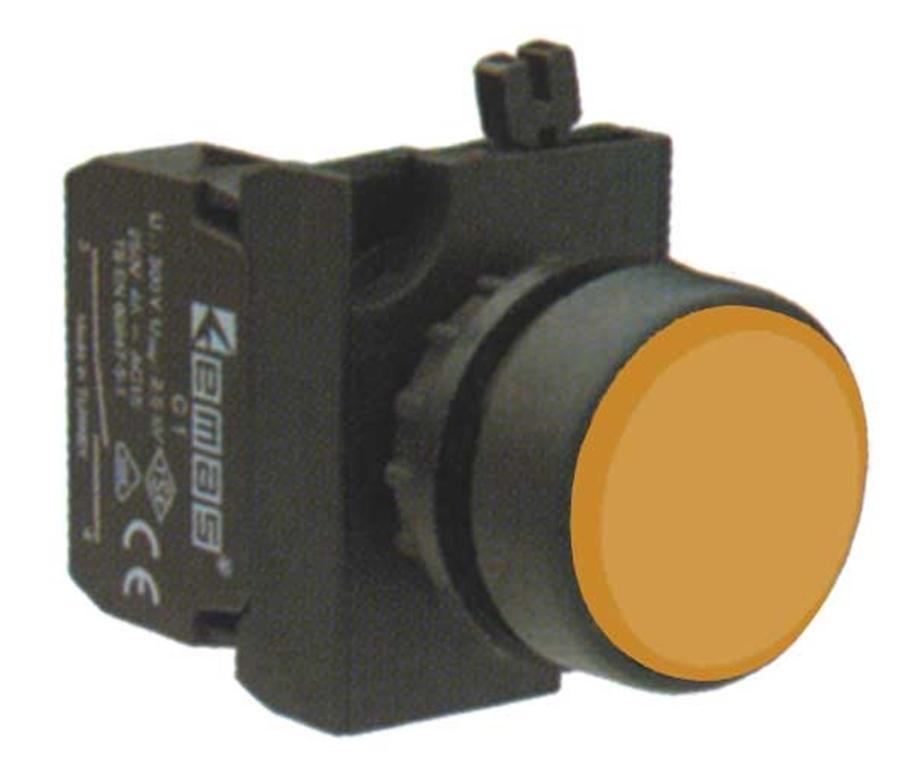C/PULSADOR IP 65 AMARILL