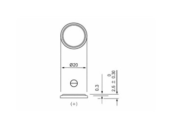 PILA DE LITIO 3V CR2025  20x2,5m 165mAh 1uds. VARTA