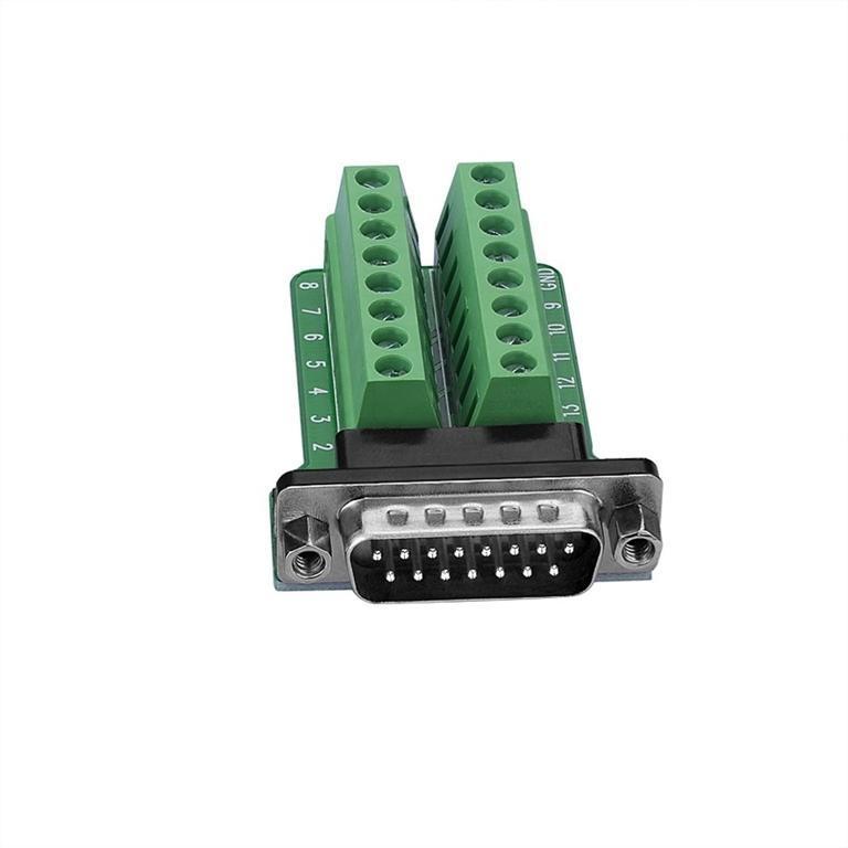 CONECTOR MACHO  DB15-G2 A TORNILLO