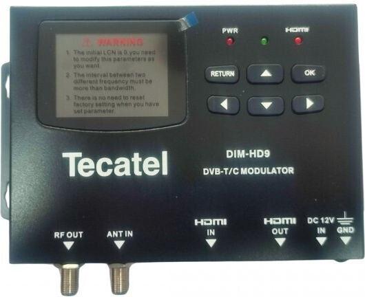 MODULADOR TV DIGITAL TERRESTRE