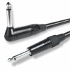 CABLE DE GUITARRA JACK 6.3MM ACODADO A JACK 6.3MM 5M