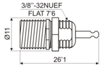 CONECTOR HEMBRA TIPO F