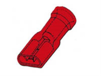 TERMINAL FASTON HEMBRA ROJO 0.5-1MM