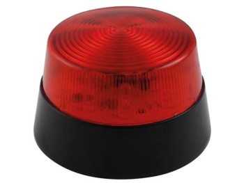 LUZ INTERMITENTE LED ROJA 12VDC. IP20