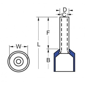 FUENTE ALIMENTACION 100 - 240V AC 1 SAL. CARRIL DIN 24V DC 6amp 150 WAT, MEAN WELL IP20