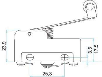 EMAS MICRORRUPTOR PALANCA 10A 440V