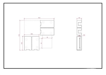 CONECTOR RAPIDO EN CODO PARA TIRA LED