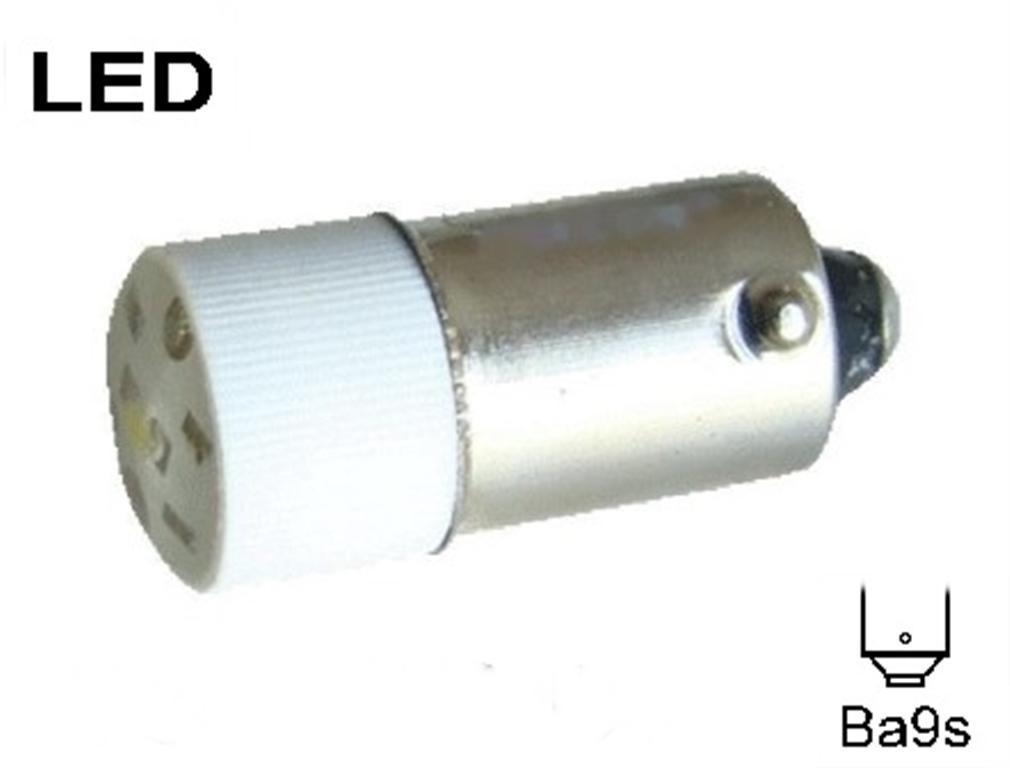 LED BLANCO BA9S 24VDC