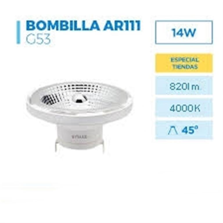 SYSLED BOMBILLA LED AR111 14W 4000K