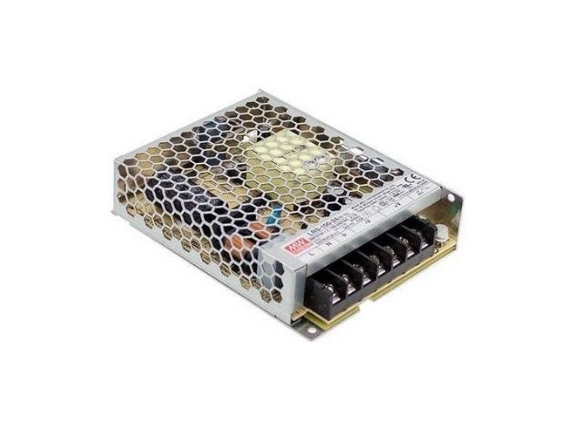 FUENTE ALIMENTACION 100 - 240V AC 1 SAL. CAJA MET. 24V DC 4 AMP. 100 WAT, MEAN WELL IP20