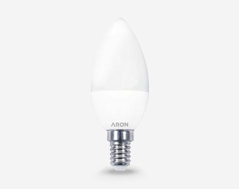 ARON LIGHT BOMBILLA LED DE VELA 6W 3000K