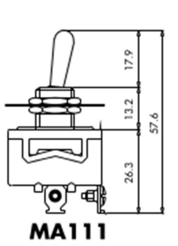 EMAS INTERRUPTOR UNIPOLAR ON-OFF