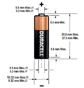 DURACELL PILA 12V MN21