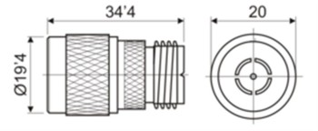 CONVERTIDOR N / UHF