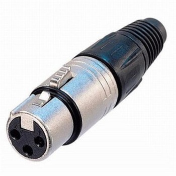 NEUTRIK CONECTOR XLR HEMBRA 3 PINES