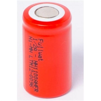 BATERIA Ni-MH 1,2V 1100mAh 1/2 A DIAMETRO 28x17mm