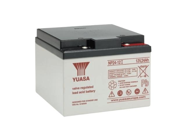 BATERIA PLOMO-ACIDO 12V 24Ah MEDIDA 166 x 175 x 125 mm TORNILLO M5 YUASA