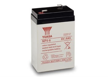 YUASA BATERIA DE PLOMO 6V 4A