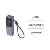 POWER BANK 20000mAh CON PUERO TIPO-C, USB Y CARGA RAPIDA
