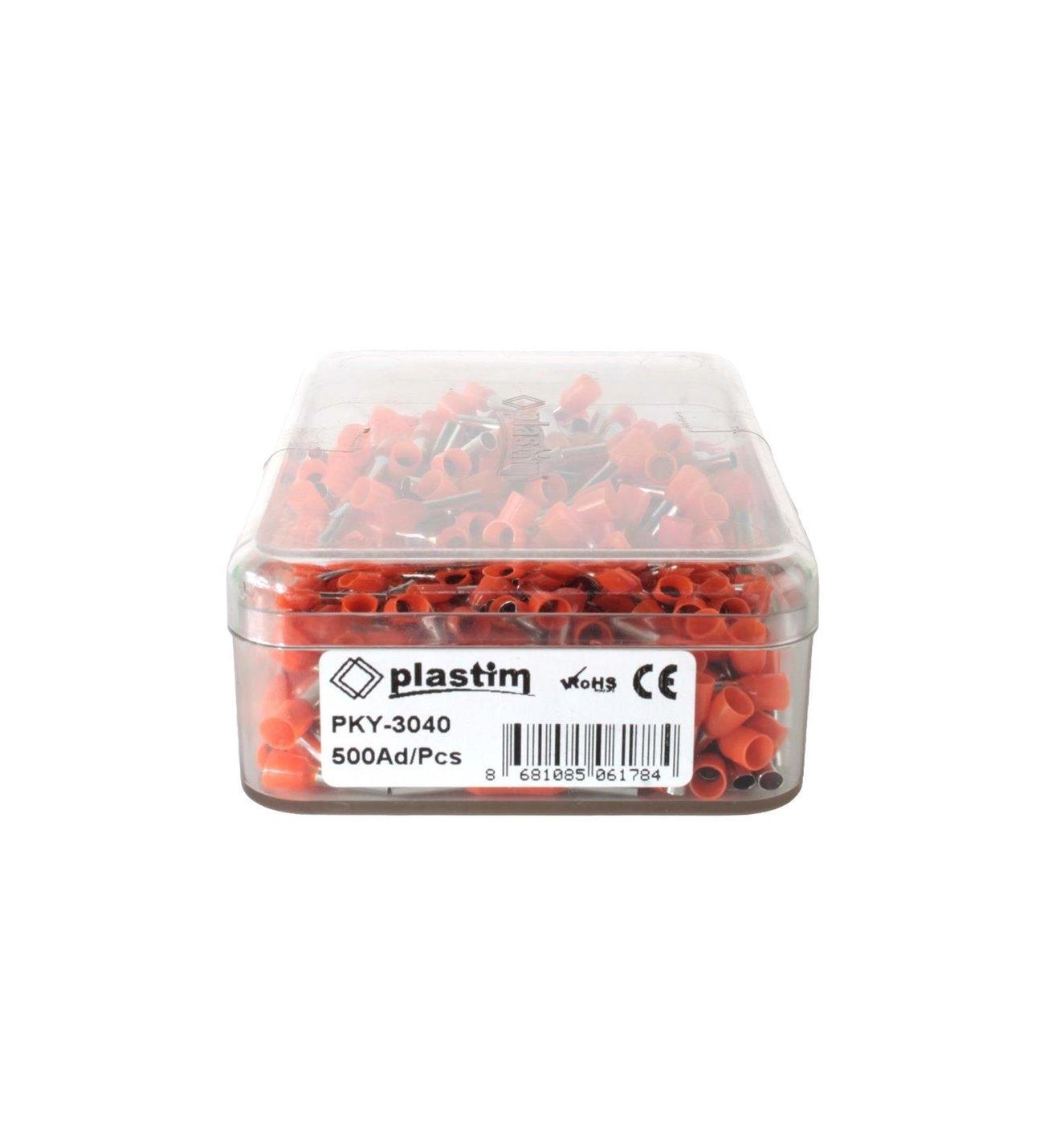 PLASTIM PUNTERA HUECA NARANJA 4MM