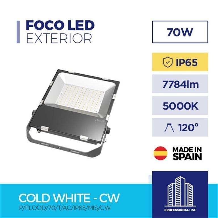 C/PROY.LED PROF.70W 5000