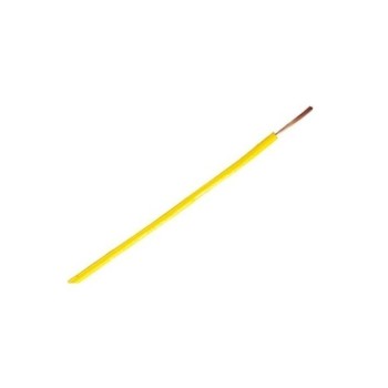 CABLE PUNTAS TESTER UNIFILAR 1X050MM AMARILLO