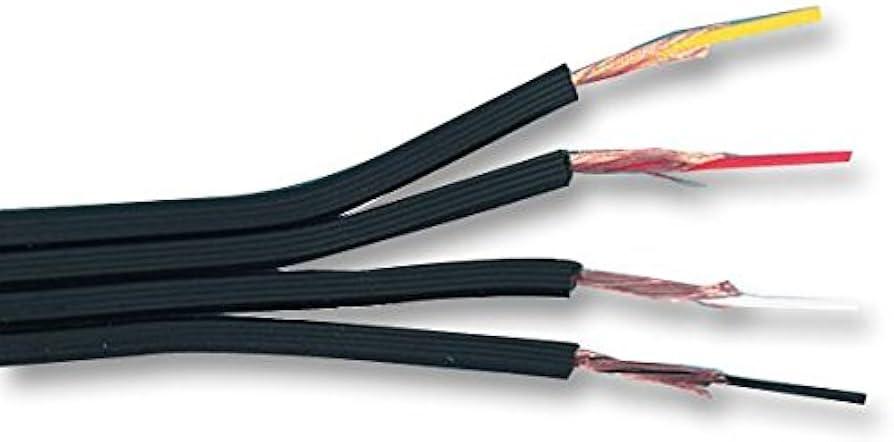 CABLE AUDIO MULTICONDUCTOR PLANO 4X0,14MM