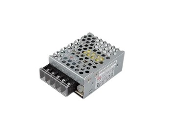 FUENTE ALIMENTACION 100 - 240V AC 1 SAL. CAJA MET. 24V DC 1 AMP. 15 WAT. MEAN WELL IP20