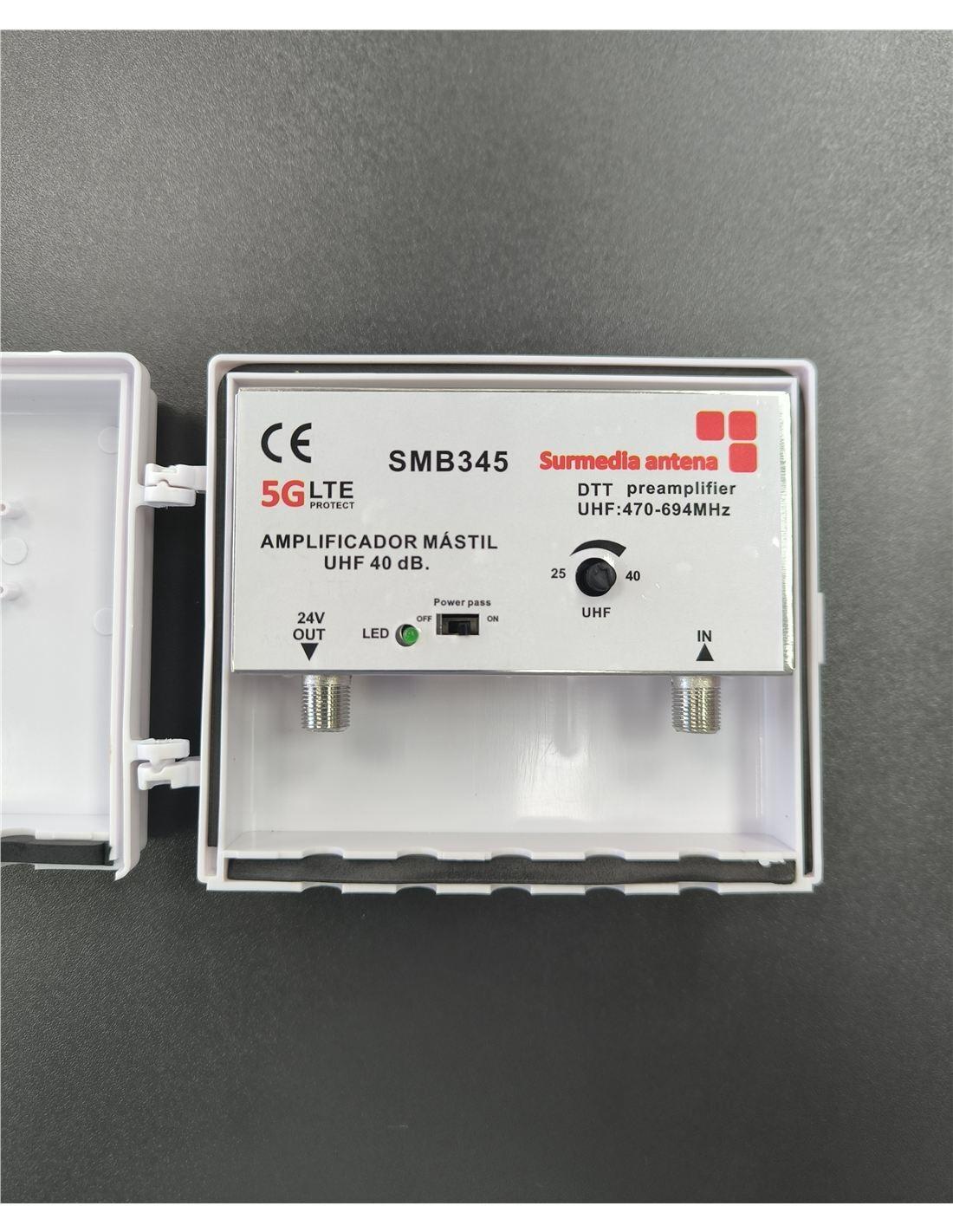 AMPLIFICADOR PROFESIONAL PARA MASTIL 5G-LTE.