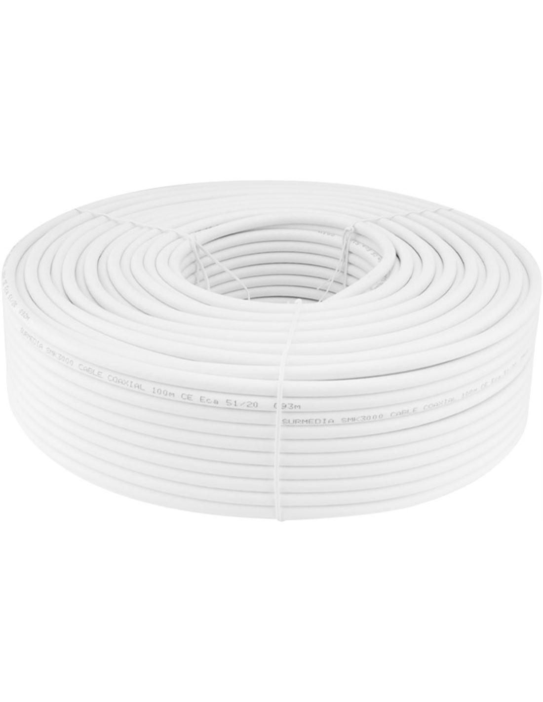 CABLE COAXIAL Al SAT/TDT 100M