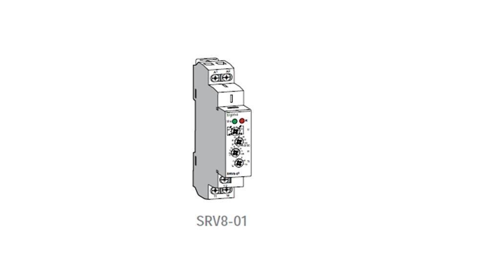 SIGMA RELE MONOFÁSICO SRV8-01