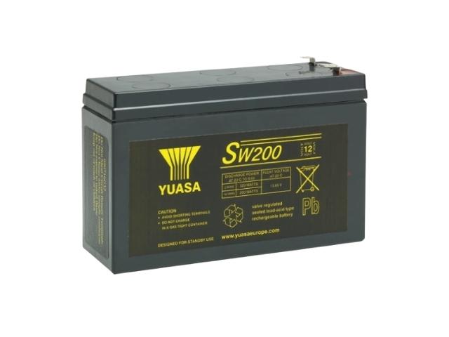BATERIA AGM 12V 6,5 Ah MEDIDA 97,5X151X51 mm FASTON 4,8 mm YUASA