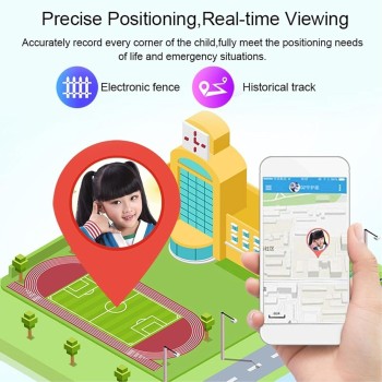SMART WATCH ROSA PARA NIÑOS CON GPS Y WIFI