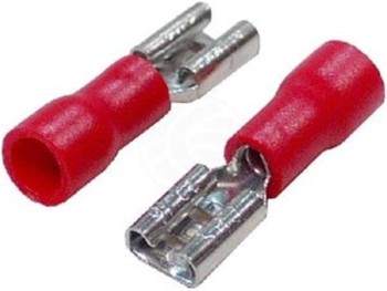 TERMINAL FASTON HEMBRA ROJO 0.5 - 1.5MM