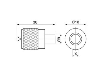CONECTOR MACHO UHF RG58