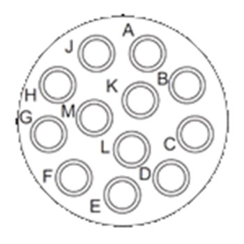 SORIAU CONECTOR AÉREO 12 PINES