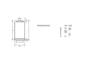 PILA ALCALINA 1,5V D  34,2x61,5mm 16500mAh 2uds. VARTA