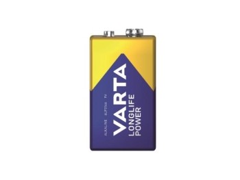 PILA ALCALINA 9V 6LR61 48,5x26,5x17,5mm 550mAh 1uds. VARTA