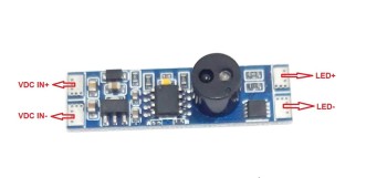 SENSOR DE BARRIDO MANUAL ON-OFF PARA TIRAS LED 12 24VDC