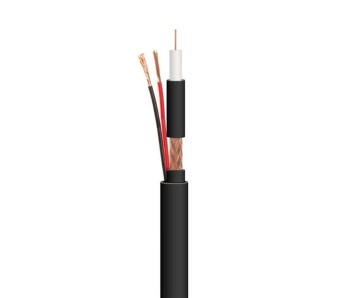 CABLE COAXIAL RG59 + ALIMENTACION