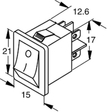 INTERRUPTOR BIPOLAR ON-OFF